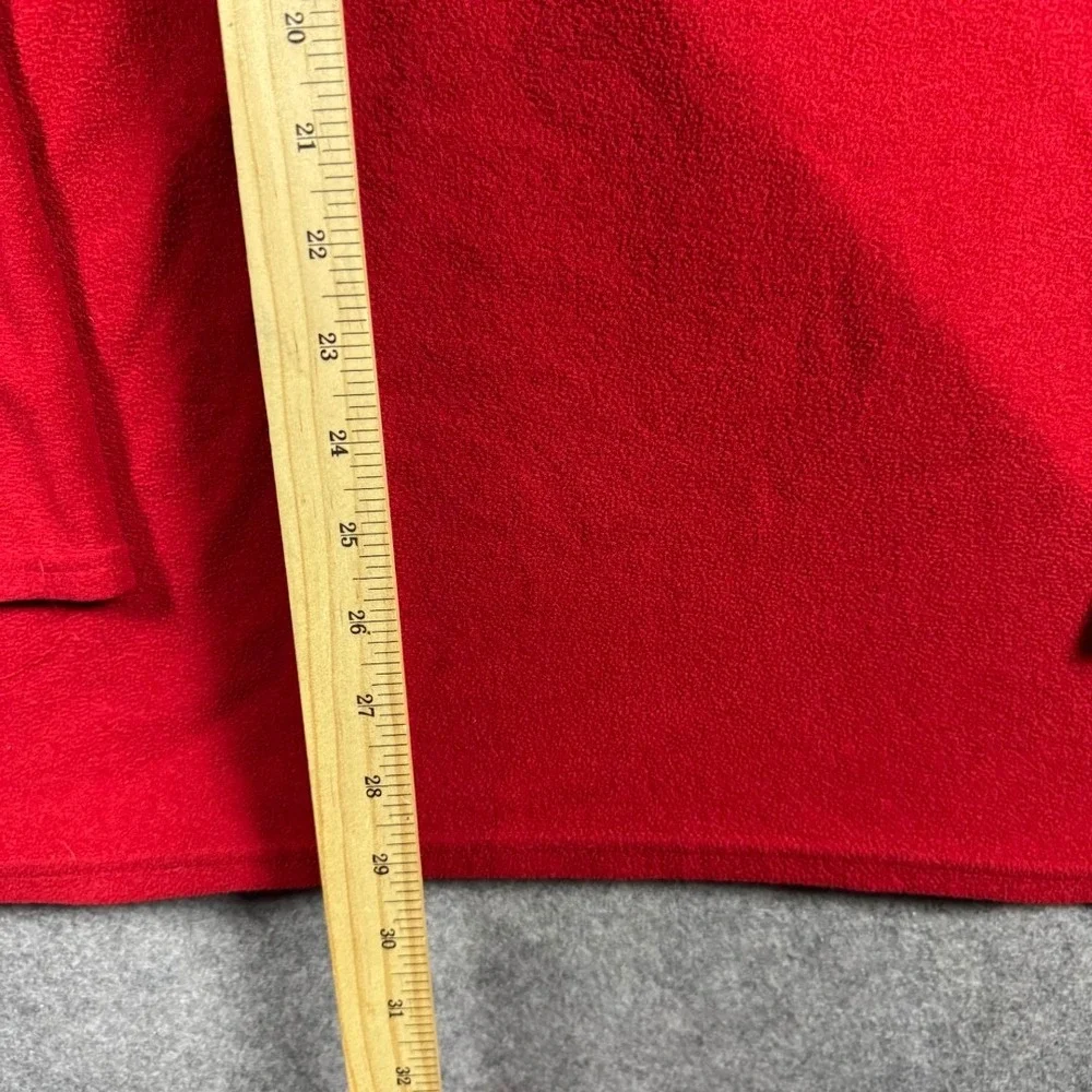 Vintage‎ Patagonia Capilene Fleece Pullover Mens XXL Red Quarter Zip Made in USA